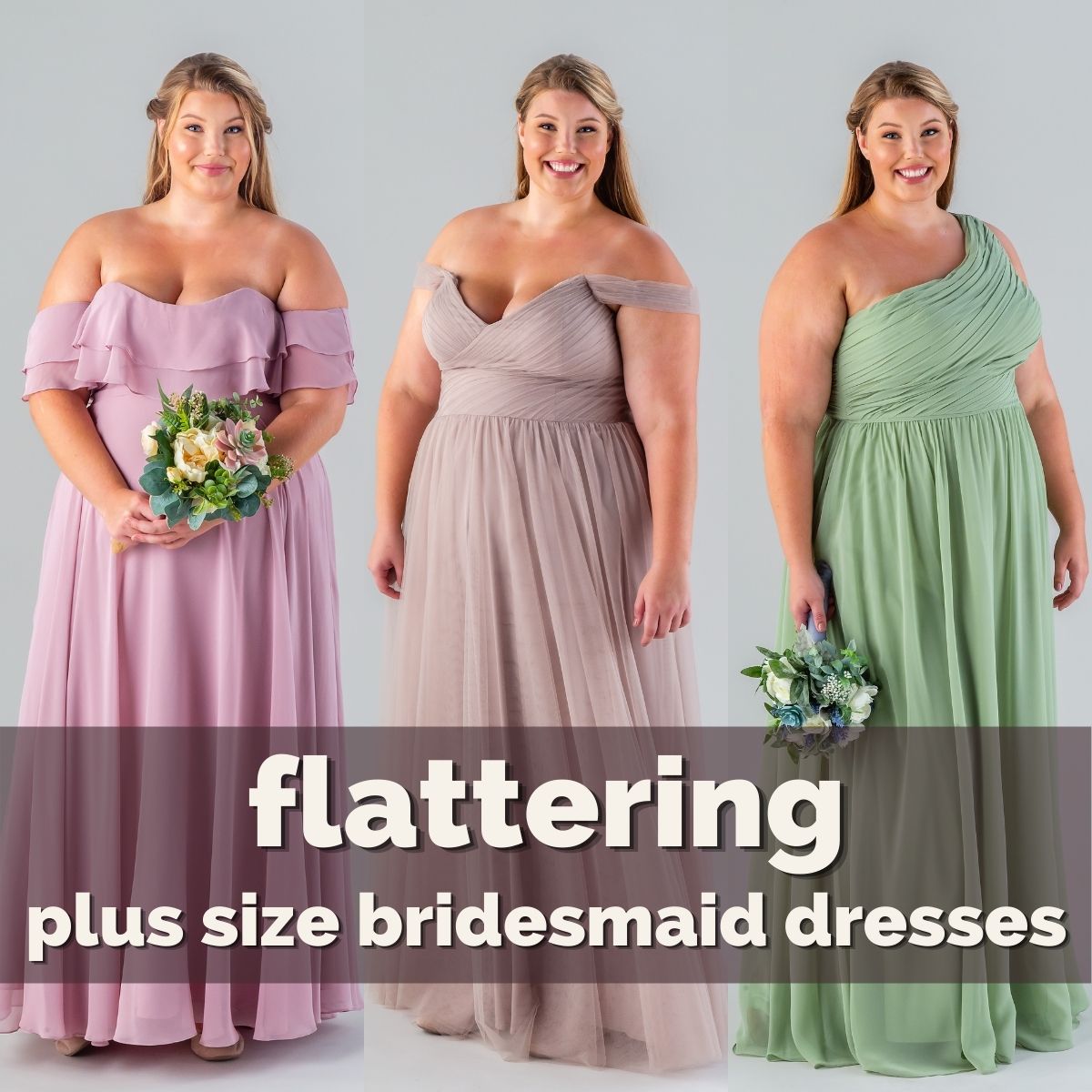 Plus Size Bridesmaid Dresses to ...